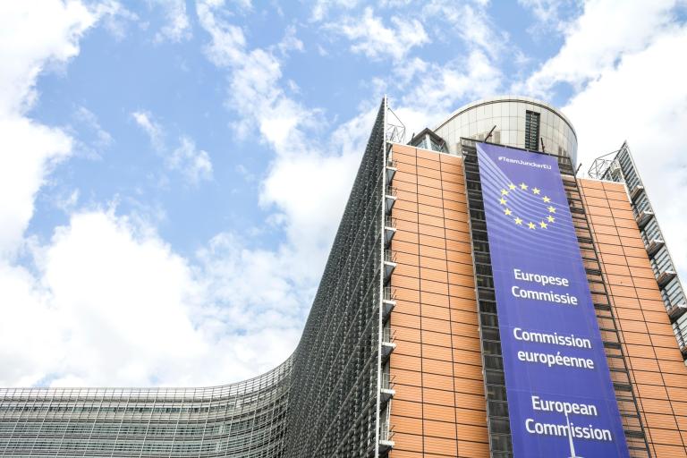 European Commission Headquarters building in Brussels, Belgium, Europe