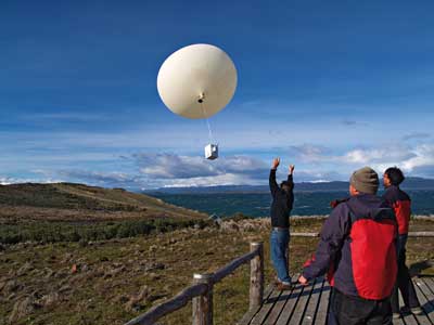 launch ozonesonde