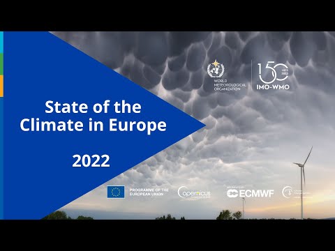 The State of the Climate in Europe 2022 report