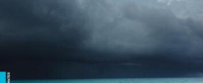 Cover of the "State of the Climate in Latin America and the Caribbean 2022" report, showing a stormy sky over a beach with the World Meteorological Organization logo.