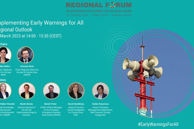 Implementing Early Warnings for All - Regional Outlook