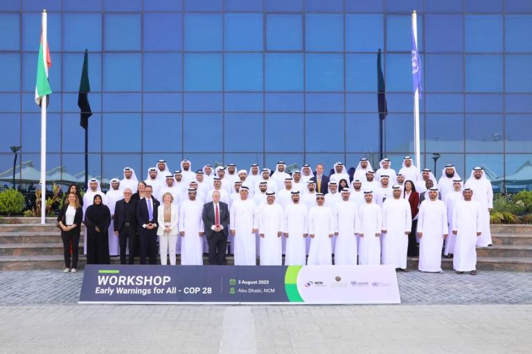 WMO President Al Mandous: UAE hosts EW4All workshop