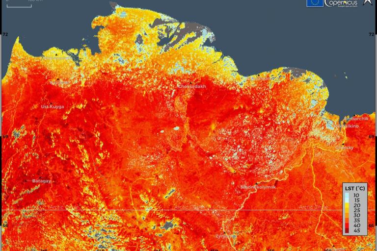 Reported new record temperature