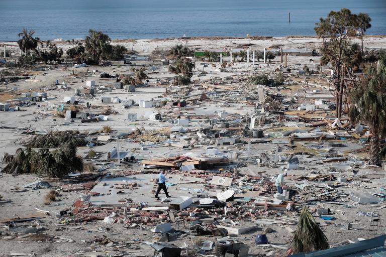 Getty image - Hurricane Michael