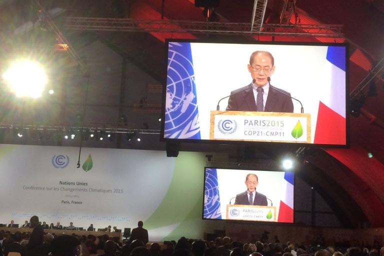 IPCC Chair Hoesung Lee