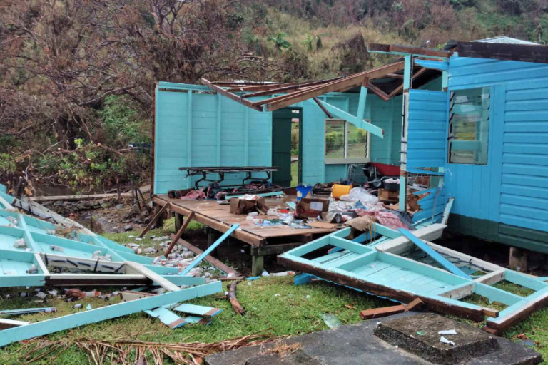 Tropical Cyclone Harold caused extensive damages in Fiji.