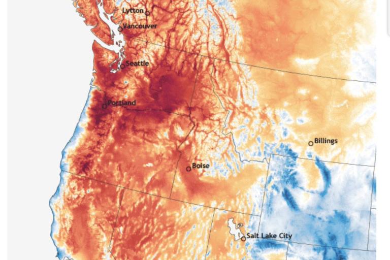 North America heatwave almost impossible without climate change
