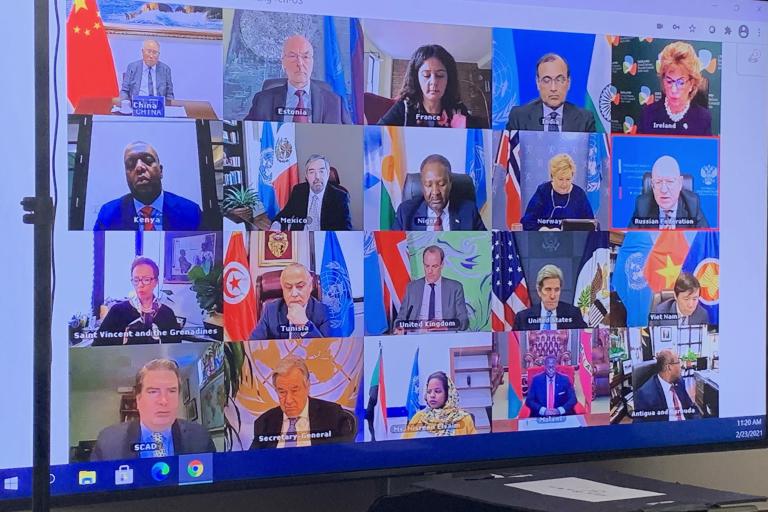 UN Security Council on climate change