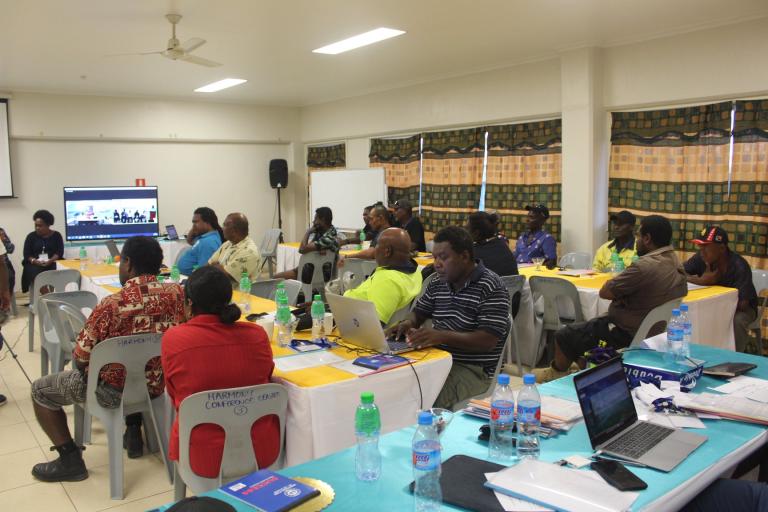 Solomon Islands holds marine and ocean services workshop