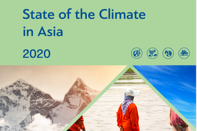 The State of the Climate in Asia 2020 