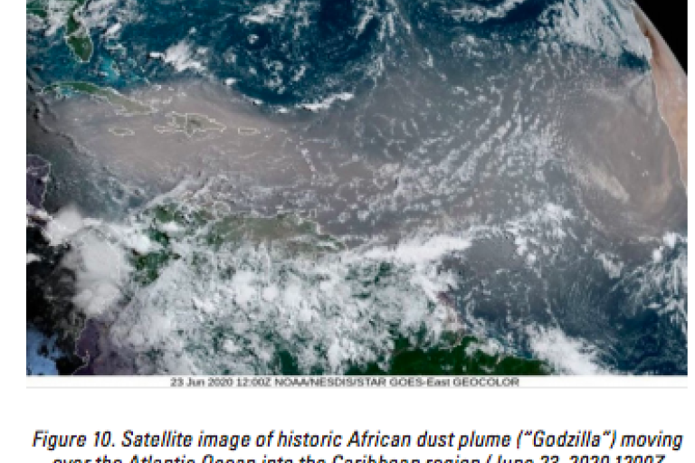 Crédit NOAA/NESDIS/STAR GOES-East GEOCOLOR