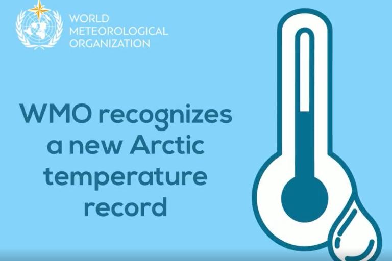 WMO recognizes new Arctic temperature record of 38⁰C