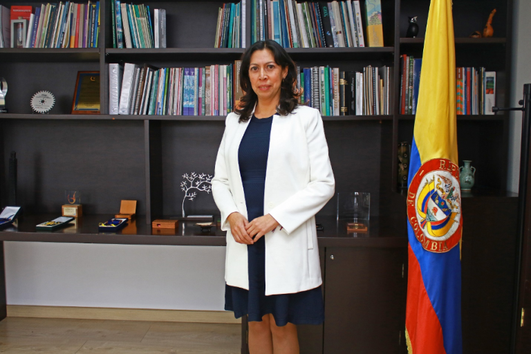 Yolanda Gonzalez Hernandez of Colombia, president of WMO Regional Association III