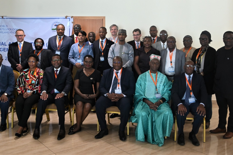 NiMet DG/CEO and Members of the WMO Regional Association 1 (Africa) Management Group at its 18th Session in Addis Ababa, Ethiopia