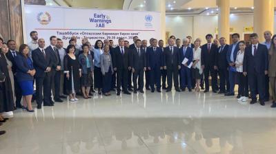 Early Warnings for All initiative in Tajikistan 