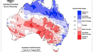 Figure 2: Australia drought monitoring 