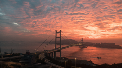 Lave sunset - Hong Kong