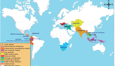 Cobertura mundial del sistema guía para crecidas repentinas