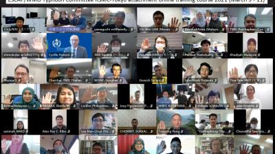 20th Typhoon Committee Attachment Training course at the RSMC Tokyo