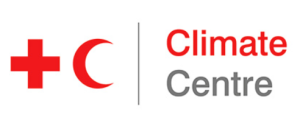 Red cross and red crescent symbols next to the words "Climate Centre" in red and grey text on a white background.