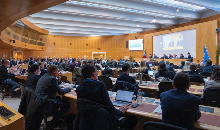 WMO meeting room