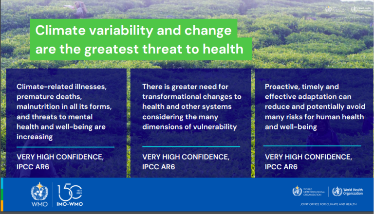 Climate variability and change