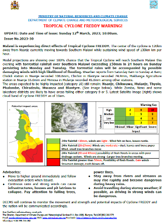 An image of a weather report with a map of the area.