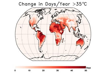 A map of the world with a red line on it.