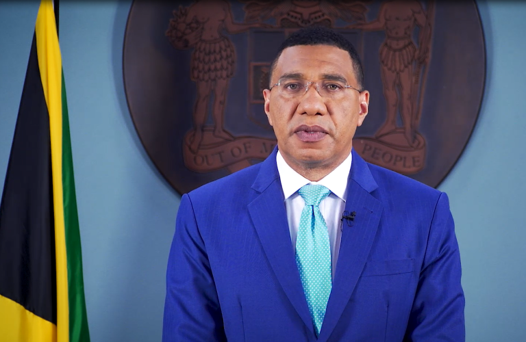 Prime Minister Andrew Holness