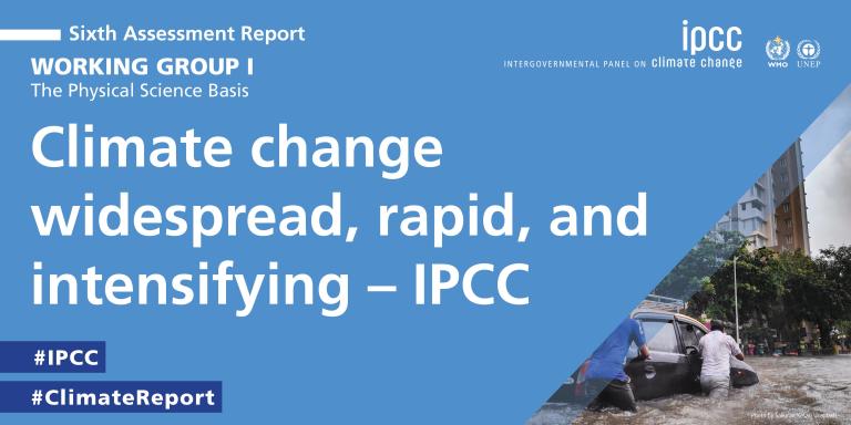 IPCC Working Group I report