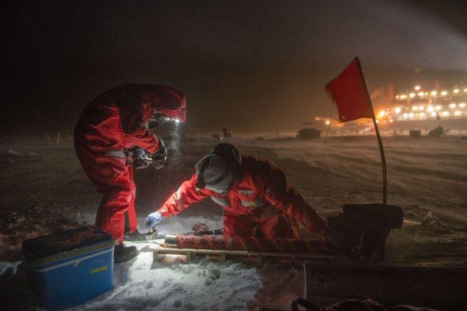 MOSAIC Arctic expedition comes to an end. Photo: AWI