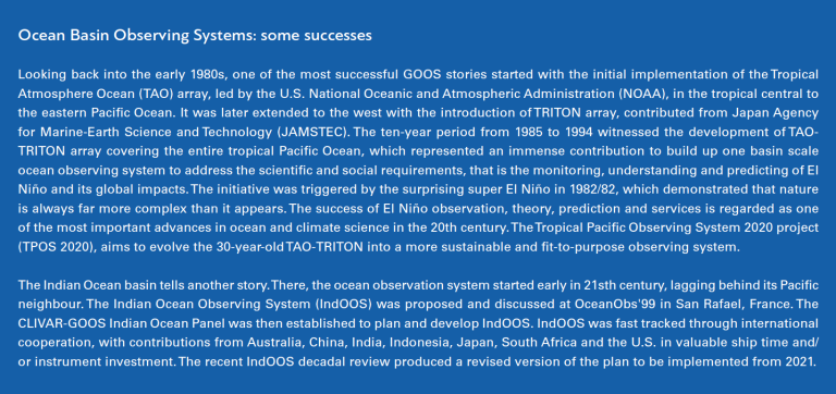 Online Bulletin 70 (1) - Ocean Basin Observing Systems some successes