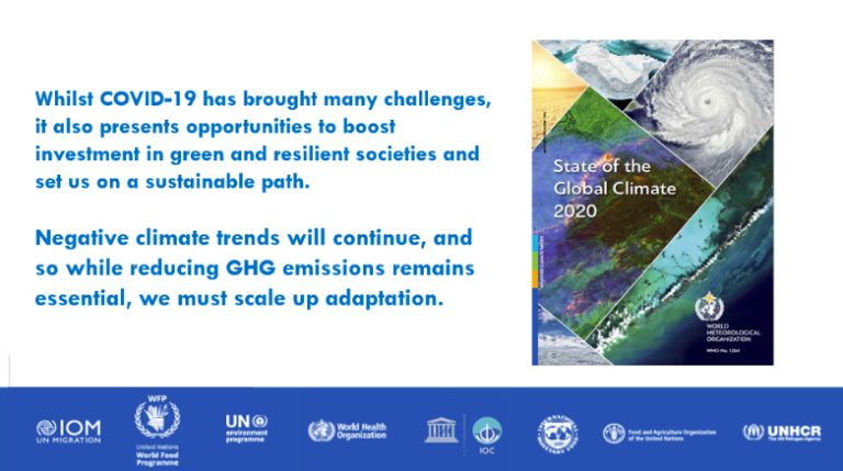 State of the Global Climate in 2020