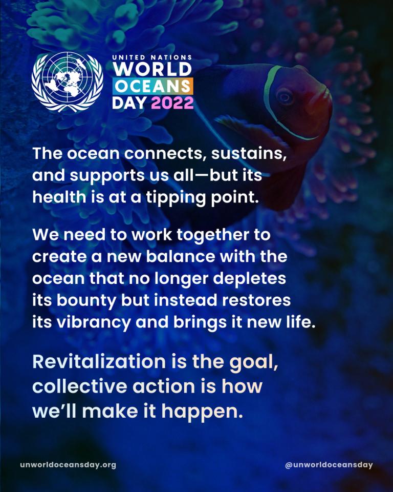 World Oceans Day 2022 