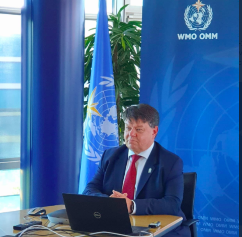 WMO Secretary General virtual press conference Earth Day2020