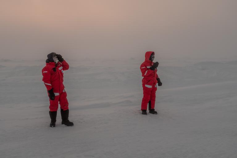 In the white-out of the Arctic: Robert Hausen