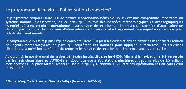 Le programme de navires d’observation bénévoles*