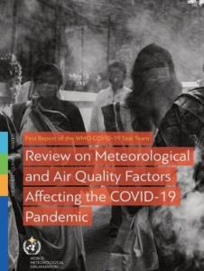 Review on meteorological and air quality factors affecting the covid-19 pandemic.