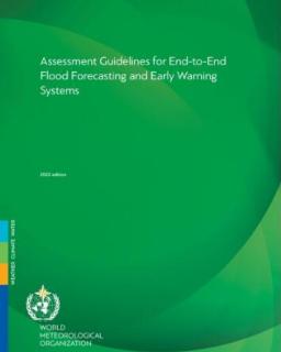 The cover of the assessment guidelines for end-of-period forecasting and early warning systems.