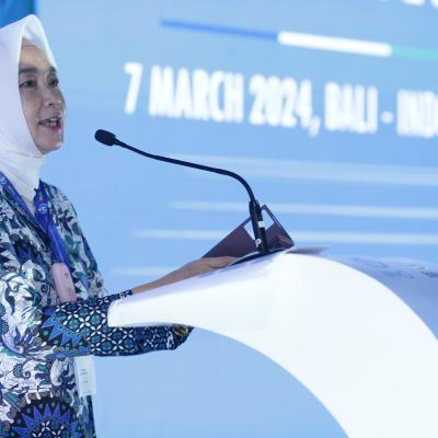 Professor Dwikorita Karnawati, Head of Meteorological, Climatological and Geophysical Agency (BMKG)